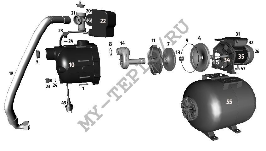 почему не включается насосная станция