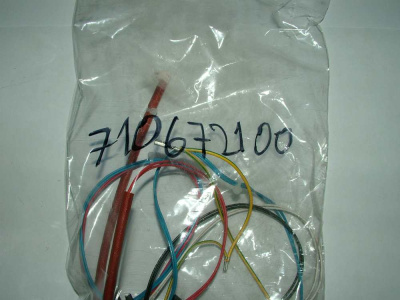 Baxi низкоковольтная проводка (Разъем платы Х4 к модулятору, датчику NTC, гидр. прессост (710672100)